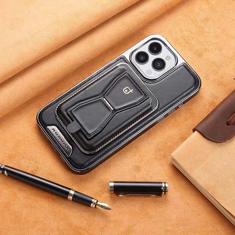 Luxuriöse iPhone-Hülle aus Leder im Brieftaschenformat mit Standfunktion – Kartenhalter, erstklassiger Schutz, robuste Klapphülle und stilvolles Design für iPhone-Modelle