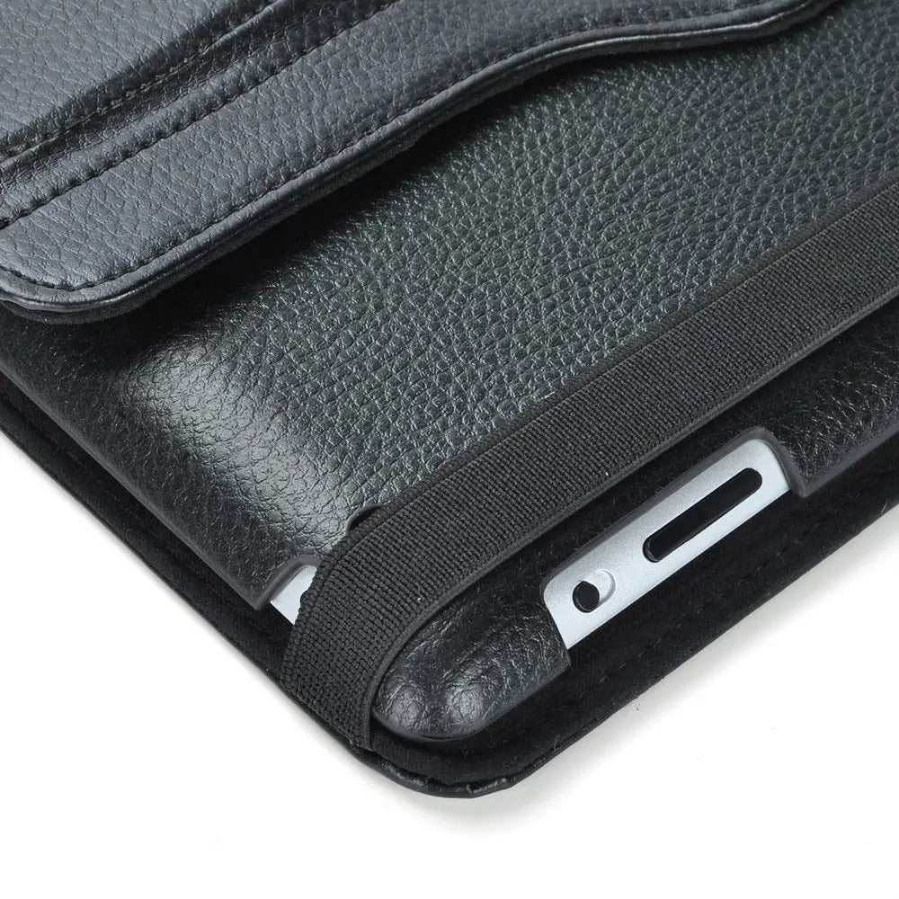 Premium 360° Rotating PU Leather iPad Case – Smart Cover with Auto Sleep/Wake, Shockproof Stand for 12.9" Pro & Air Tablets, Durable & Washable