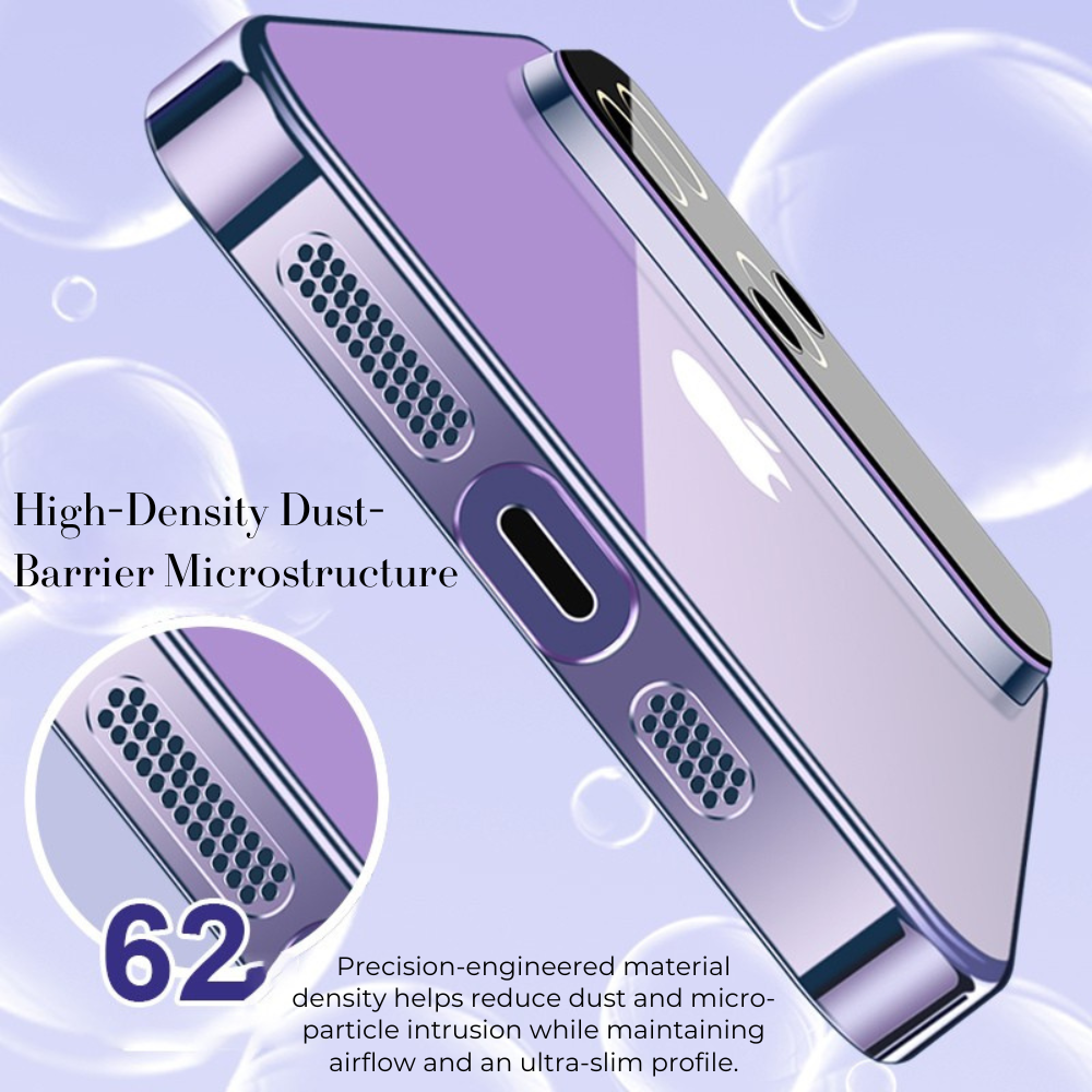 Luxury Ultra-Thin iPhone Case - Clear Transparent Hard PC Cover, MagSafe Compatible, Camera Protection, Shockproof Silicone Bumper for Full Coverage