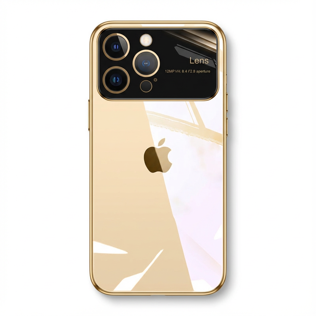 Luxury Ultra-Thin iPhone Case - Clear Transparent Hard PC Cover, MagSafe Compatible, Camera Protection, Shockproof Silicone Bumper for Full Coverage