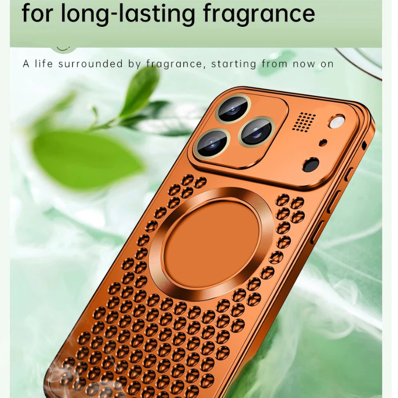 Premium Aluminum Alloy Magnetic iPhone Case – Heat Dissipation Metal Frame Cover with Shockproof Anti-Fall Protection and Camera Lens Guard