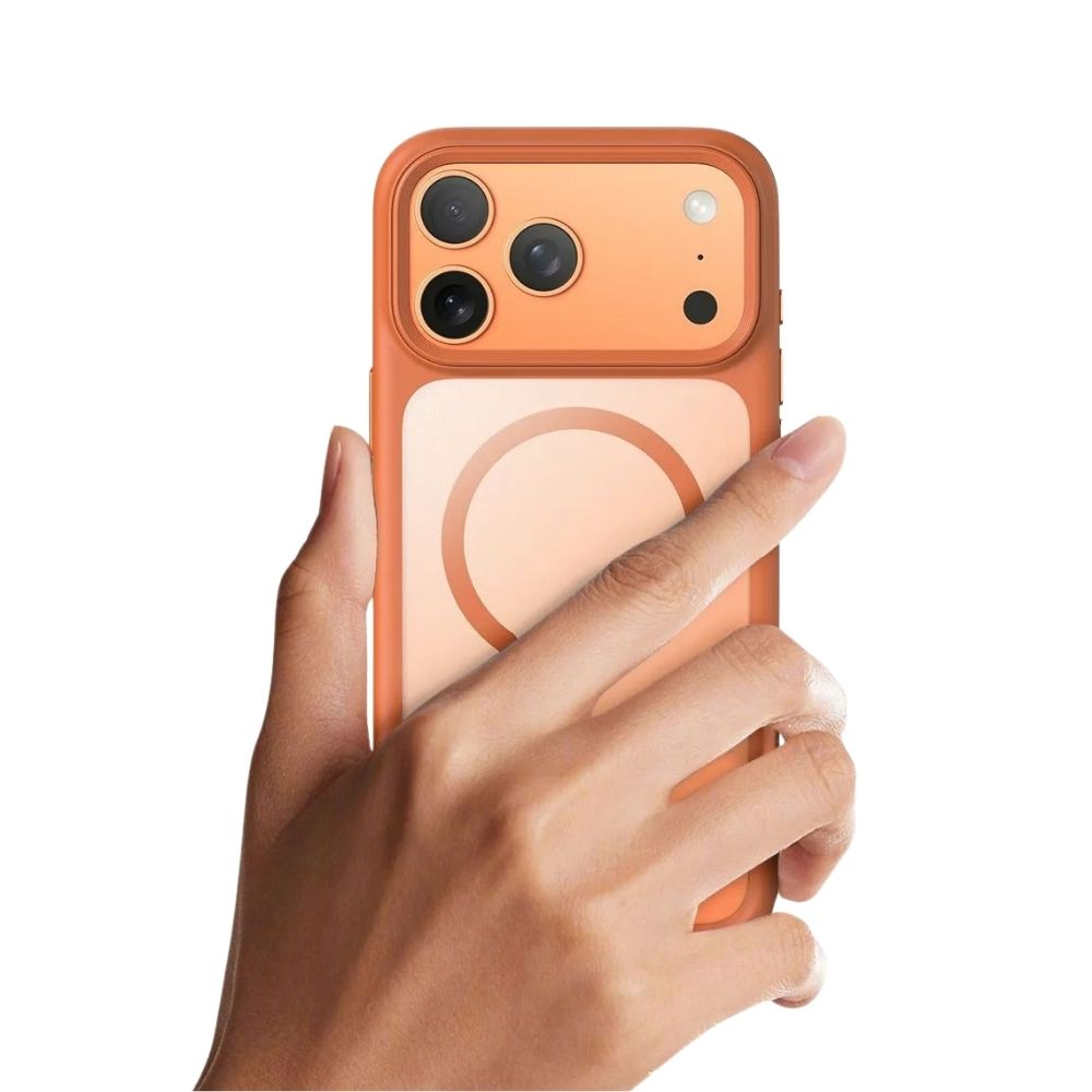 Premium Clear MagSafe iPhone Case – Shockproof Armor Protective Cover with Camera Control Button, Anti-Scratch Transparent Back