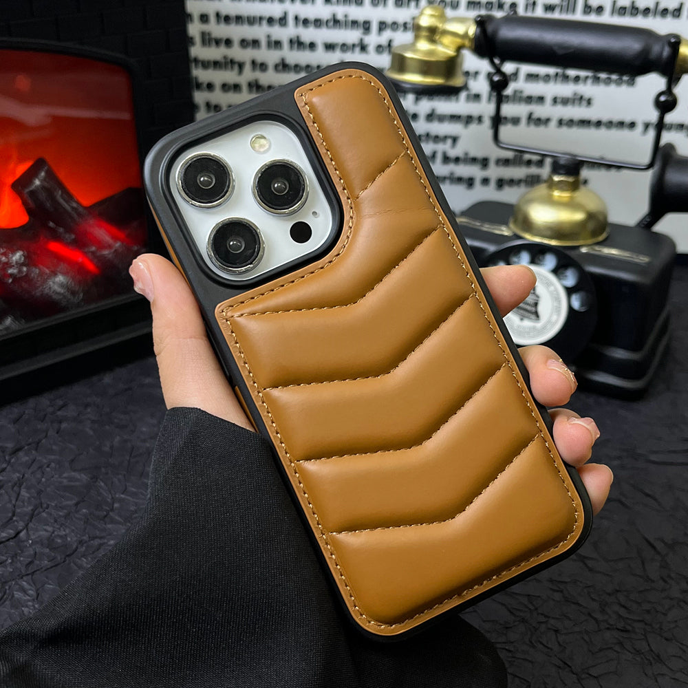 Premium MagSafe Lederhülle für iPhone – magnetisches kabelloses Laden, Kartenhalter-Brieftasche, stoßfester Schutz, schlankes Design für iPhone-Modelle