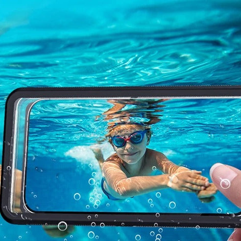 Premium IP68 Waterproof iPhone Case – Full Body Shockproof Protective Cover with Vacuum Seal System, Underwater Protection and Touchscreen Access