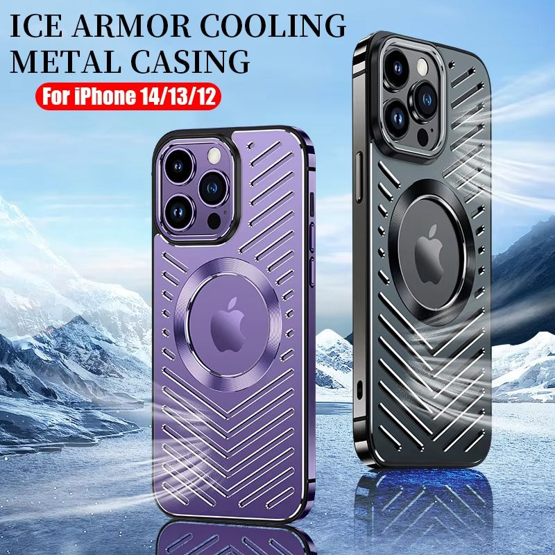 High Quality Apple iPhone Case MagSafe Compatible, Camera Lens & Screen Protection, Cover with IP68 Diving Armor Stand