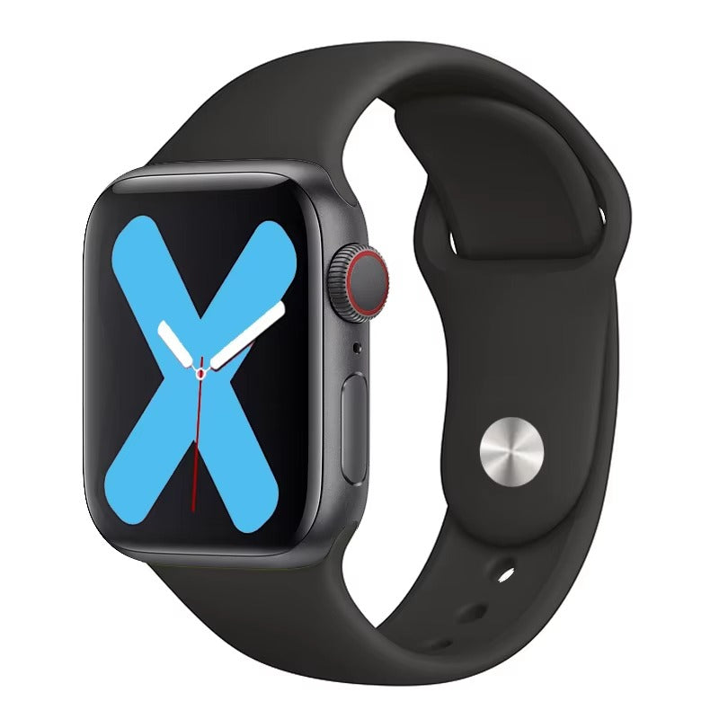 Premium Silicone Smartwatch Band – Soft Replacement Strap with 316L Steel Clasp, Adjustable Sizes for 38mm to 49mm Watches