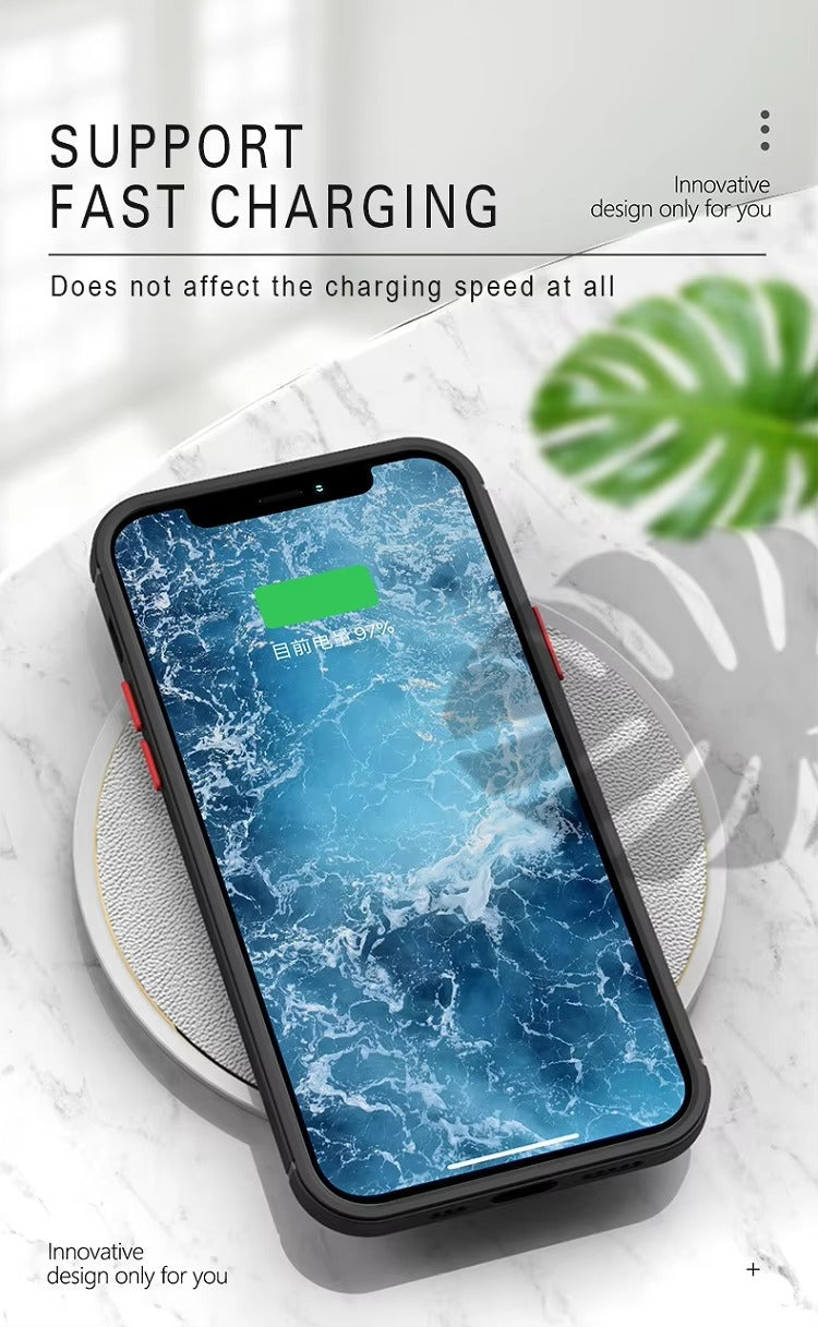 Luxury Apple iPhone Case Camera Lens & Screen Protection, Ultra Thin Shockproof Magnetic Full All Around Protection Cover