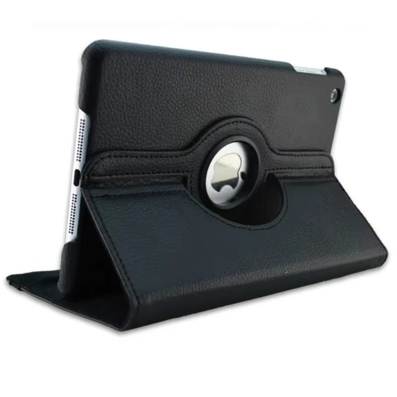 Premium 360° Rotating PU Leather iPad Case – Smart Cover with Auto Sleep/Wake, Shockproof Stand for 12.9" Pro & Air Tablets, Durable & Washable