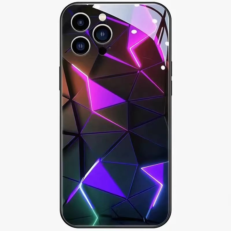 Premium Apple iPhone Case, MagSafe Compatible, Camera Lens and Screen Protection, Ultra Thin, Shockproof, Magnetic, Full All Around Protection, Voice-Activated LED Cover