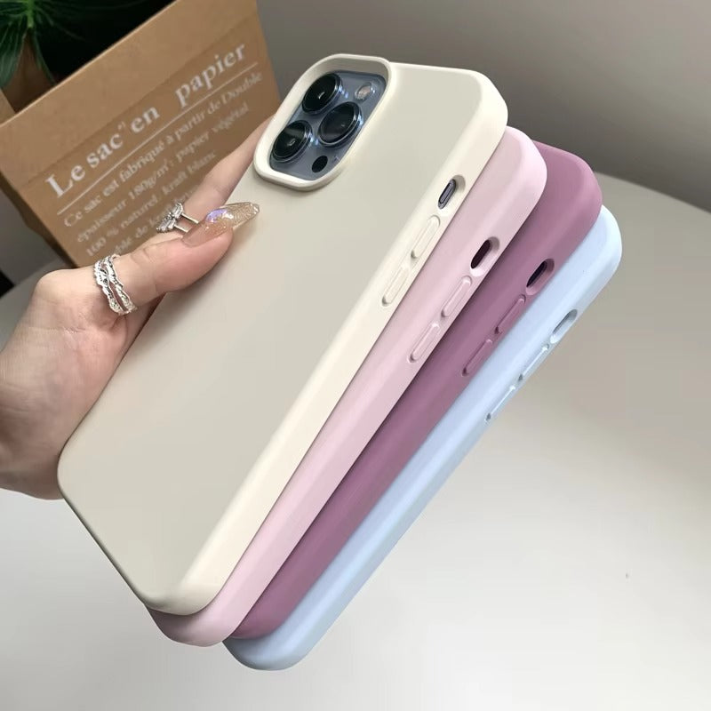 High Quality Apple iPhone Case, MagSafe Compatible, Camera Lens & Screen Protection, Ultra Thin, Shockproof, Magnetic Full All Around Cover – Liquid Silicone Case with Soft Touch Finish in Official Style Design