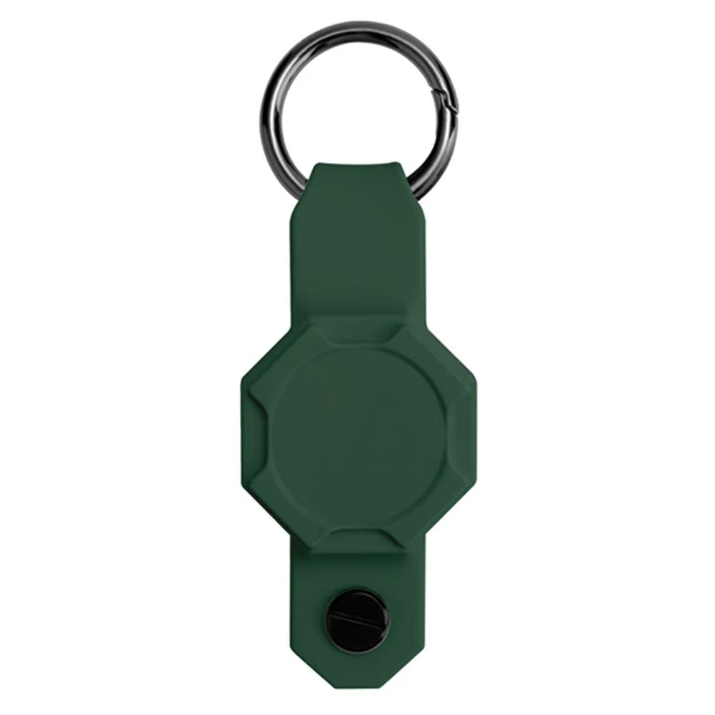 Waterproof Silicone Keychain Case for Apple AirTag – Anti-Lost Key Organizer with Screwdriver, Lightweight & Durable, Fits Up to 7 Keys