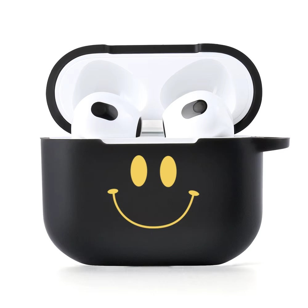 Premium Cute Cartoon Silicone AirPods Case Cover – A, B, C Letters & Fun Designs like Cat, Hearts, Angry Panda, Music Notes, for AirPods Pro 2, Pro, 3, 1/2