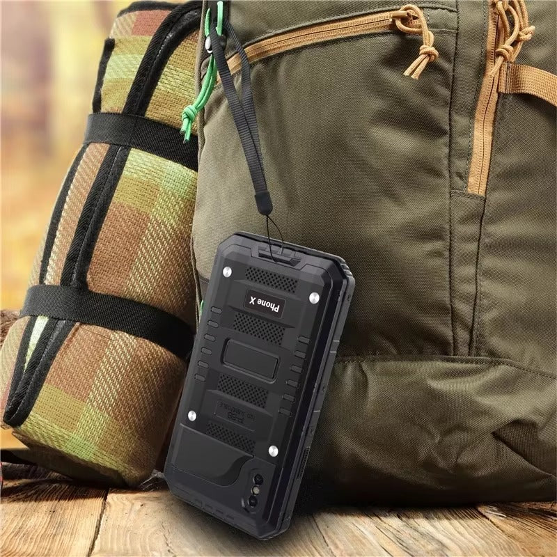 Robust Apple iPhone Case MagSafe Compatible, Camera Lens & Screen Protection, Cover with IP68 Heavy Duty Metal Armor