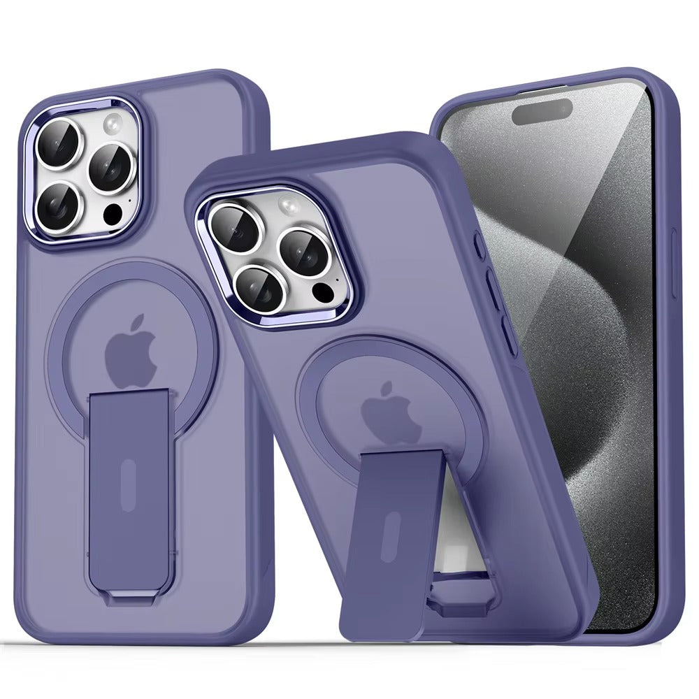 Luxury Apple iPhone Case Camera Lens & Screen Protection, Ultra Thin Shockproof Magnetic Full All Around Protection Cover