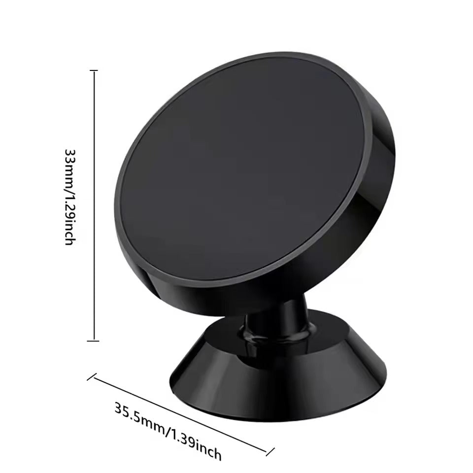 Premium, Magnetic Car Phone Holder – Strong Magnet Mount, Dashboard or Vent Stand, GPS Support for Apple iPhone