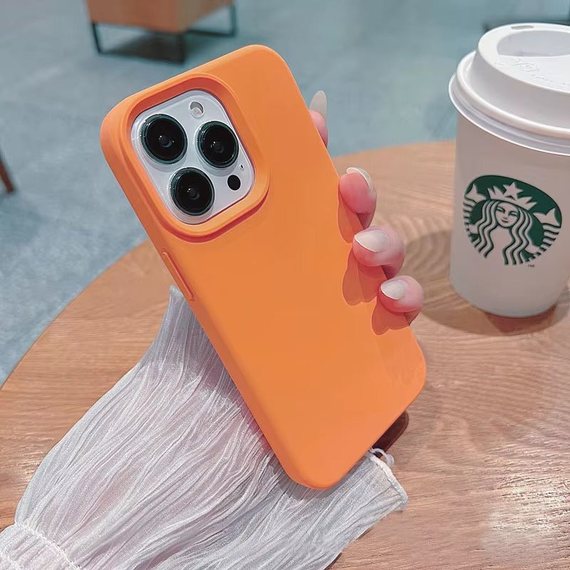 High Quality Apple iPhone Case, MagSafe Compatible, Camera Lens & Screen Protection, Ultra Thin, Shockproof, Magnetic Full All Around Cover – Liquid Silicone Case with Soft Touch Finish in Official Style Design