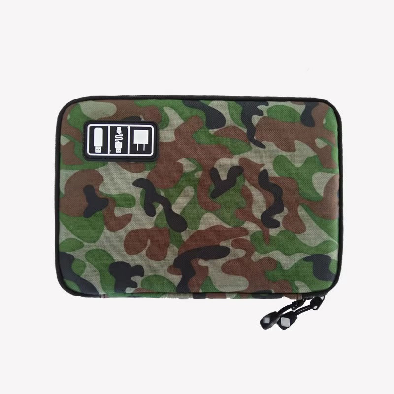 Premium Waterproof Travel Organizer Bag for Laptop Accessories – Compact Storage Case for External Hard Drive, Chargers, Cables, Headphones, SD Cards, U-Disk, Power Bank