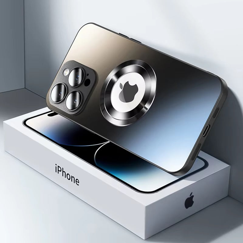 Premium Apple iPhone Case Camera Lens & Screen Protection, Ultra Thin Shockproof Magnetic Full All Around Protection Cover 