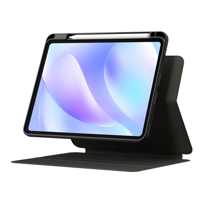 Premium Magnetic iPad Case with Pencil Holder – Slim Smart Cover with Auto SleepCompatible with 10.2", 10.9", 11", 12.9" Tablets