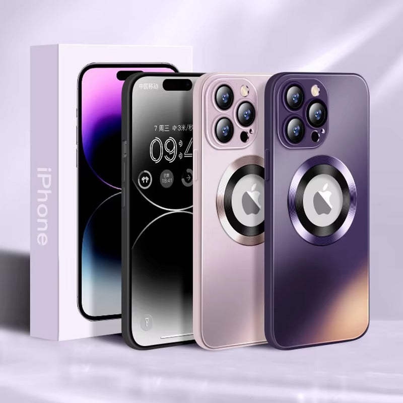 Premium Apple iPhone Case Camera Lens & Screen Protection, Ultra Thin Shockproof Magnetic Full All Around Protection Cover 