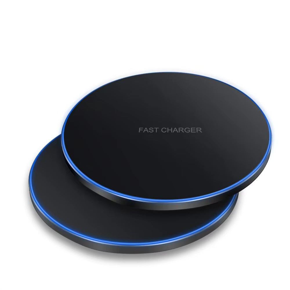 Premium 30W Wireless Charging Pad – Fast USB-C Charger for iPhone & Samsung, Case-Friendly, Overheat Protection, Sleek Zinc Alloy Design, QC 3.0 Compatible