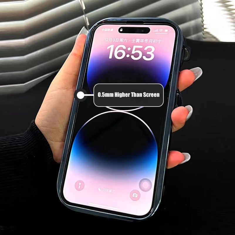 Luxury Apple iPhone Case Camera Lens & Screen Protection, Ultra Thin Shockproof Magnetic Full All Around Protection Cover