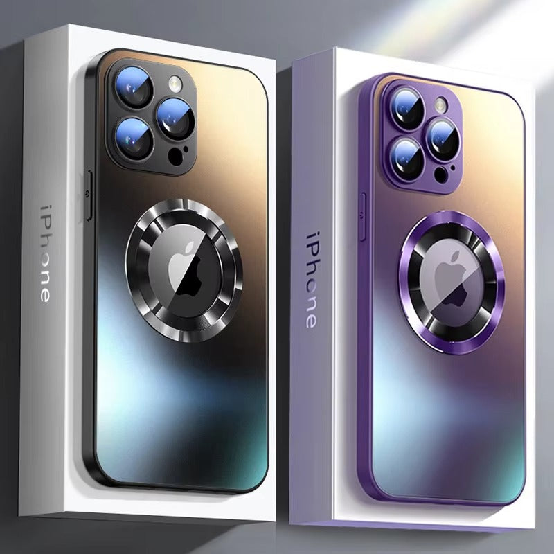 Premium Apple iPhone Case Camera Lens & Screen Protection, Ultra Thin Shockproof Magnetic Full All Around Protection Cover 