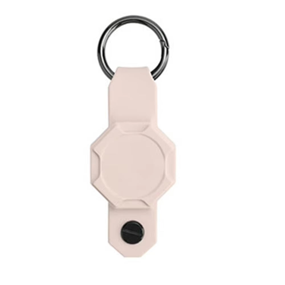 Waterproof Silicone Keychain Case for Apple AirTag – Anti-Lost Key Organizer with Screwdriver, Lightweight & Durable, Fits Up to 7 Keys