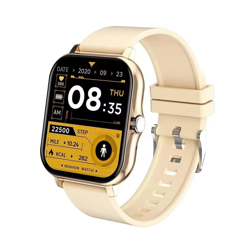 Luxury Bluetooth Smart Watch for Android iOS – 1.83" Touchscreen, Call & Message Alerts, Heart Rate & Sleep Monitor, Fitness Tracker, Stylish Gift for Men & Women