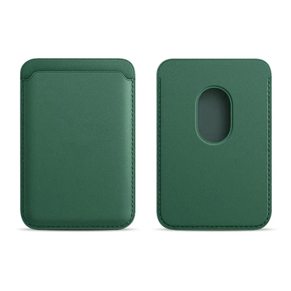 Premium Magnetic Leather Wallet for MagSafe – Slim Card Holder Case with RFID Block, Strong Magnet, Anti-Scratch, Non-Slip, Compatible with iPhone & Samsung