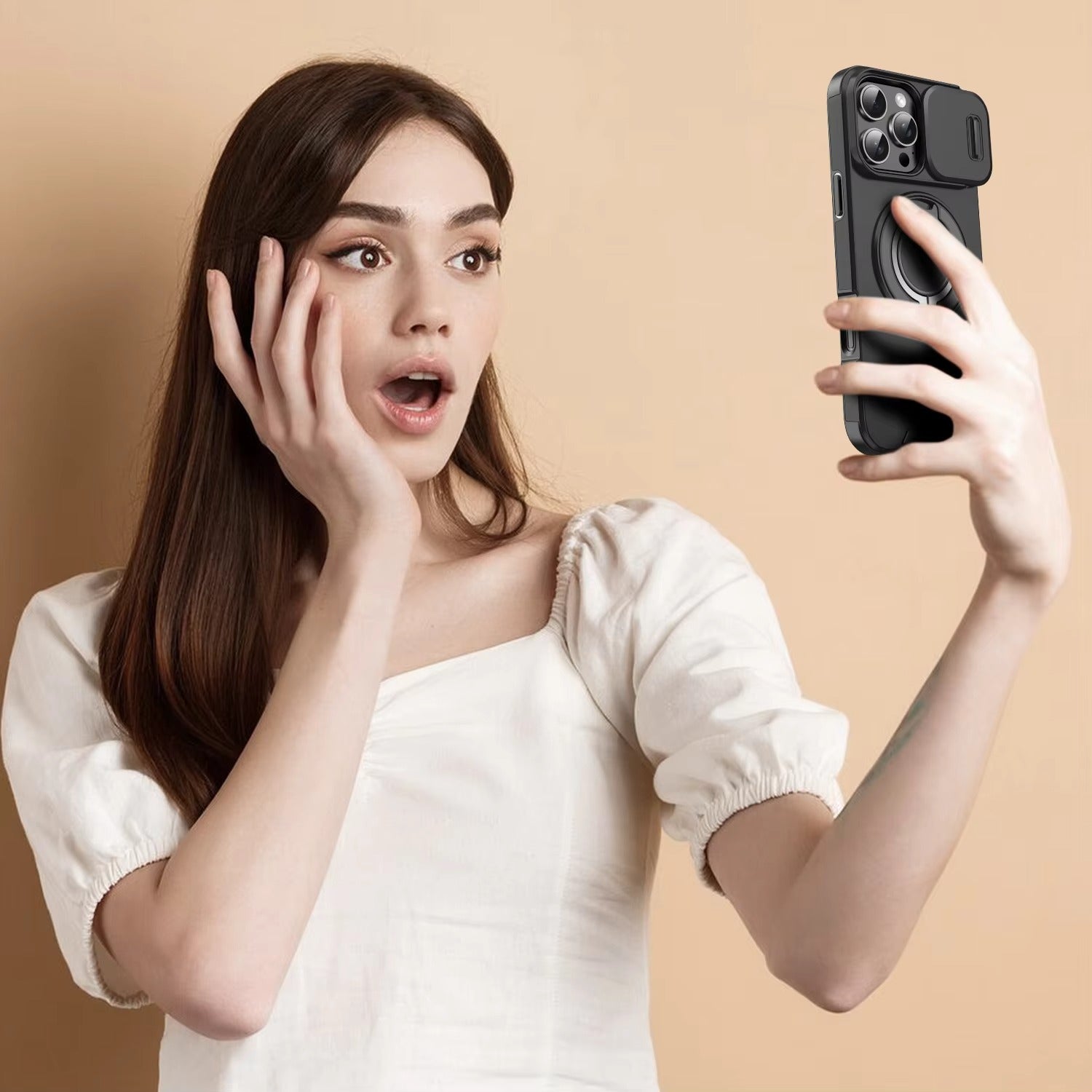 Robust Apple iPhone Case, Camera Protection, Screen Protection, Ultra Thin, Shockproof, Magnetic, Full All Around Protection