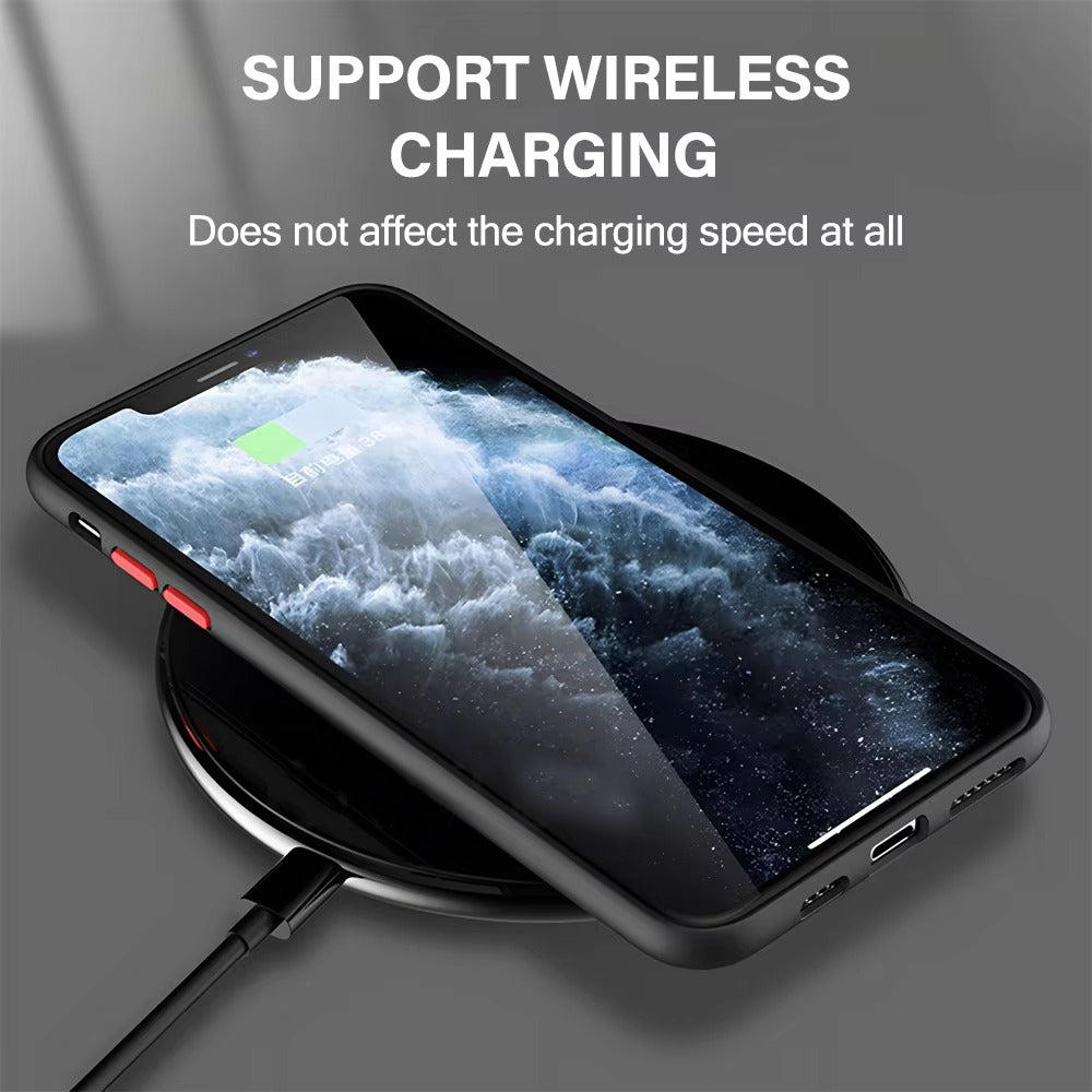 Luxury Apple iPhone Case Camera Lens & Screen Protection, Ultra Thin Shockproof Magnetic Full All Around Protection Cover