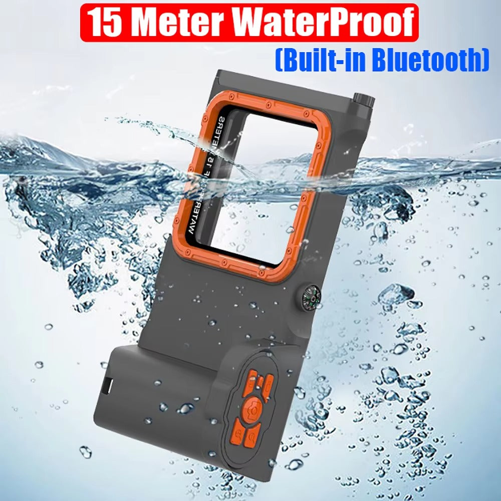 Robust Apple iPhone Case MagSafe Compatible, Camera Lens & Screen Protection,  Cover with IP68 Waterproof Stand Design