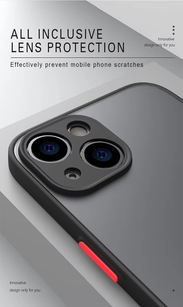 Luxury Apple iPhone Case Camera Lens & Screen Protection, Ultra Thin Shockproof Magnetic Full All Around Protection Cover