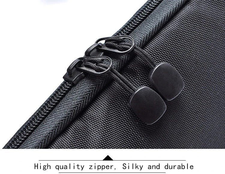 Premium Waterproof Travel Organizer Bag for Laptop Accessories – Compact Storage Case for External Hard Drive, Chargers, Cables, Headphones, SD Cards, U-Disk, Power Bank