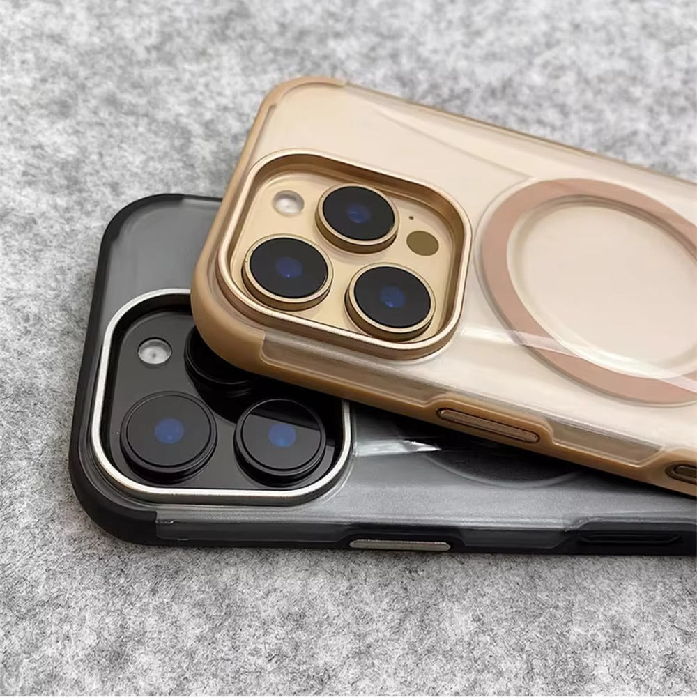 Robust Apple iPhone Case, Camera Lens & Screen Protection, Ultra Thin Shockproof Magnetic Full All Around Protection Cover