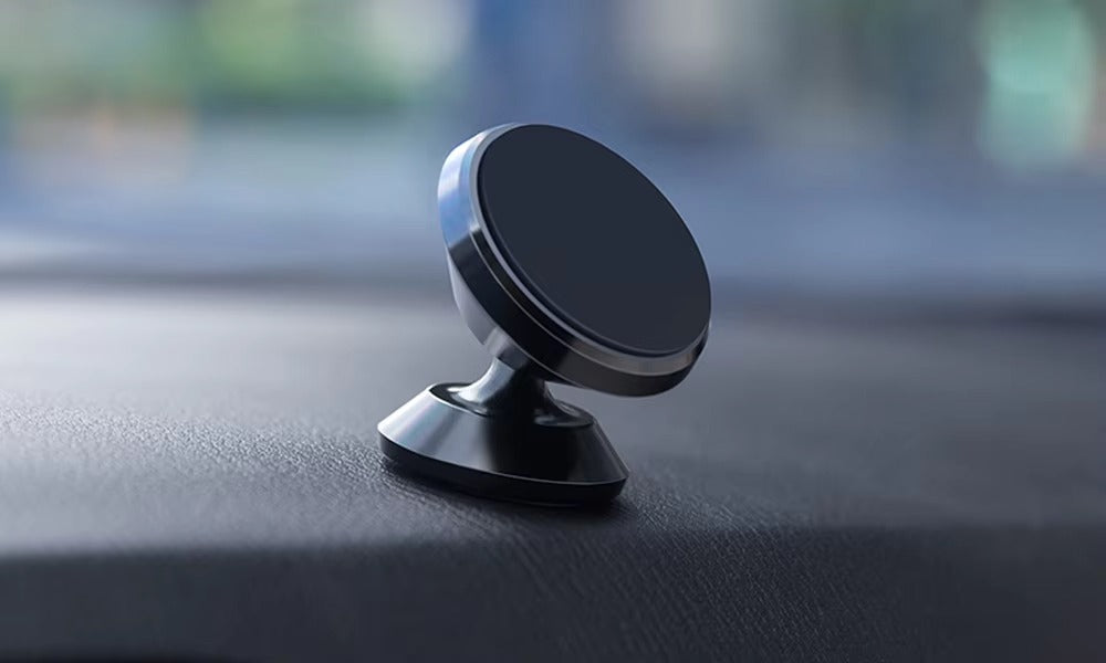 Premium, Magnetic Car Phone Holder – Strong Magnet Mount, Dashboard or Vent Stand, GPS Support for Apple iPhone