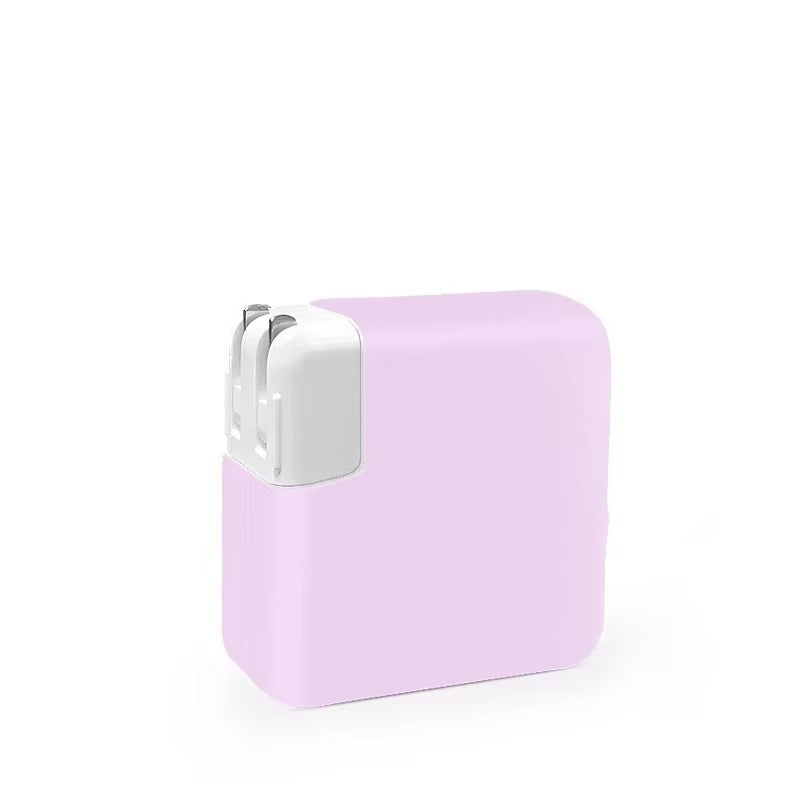 Premium Silicone Charger Case for MacBook Power Adapter – Soft Protective Cover for 140W, 96W, 87W, 85W, 67W, 61W, 60W, 45W, 35W, 30W, 29W USB-C Bricks