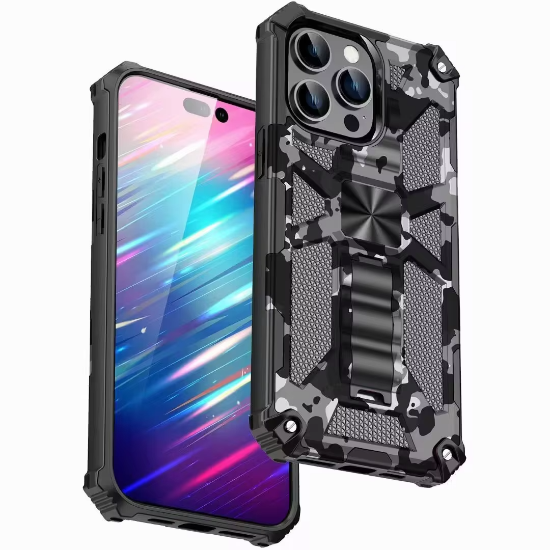 Robust Apple iPhone Case, MagSafe Compatible, Camera Lens Protection, Screen Protection, Ultra Thin, Shockproof Hybrid 
