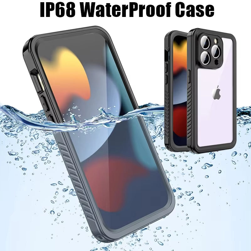 Robust Apple iPhone Case MagSafe Compatible, Camera Lens & Screen Protection,  Cover with IP68 Waterproof Stand Design