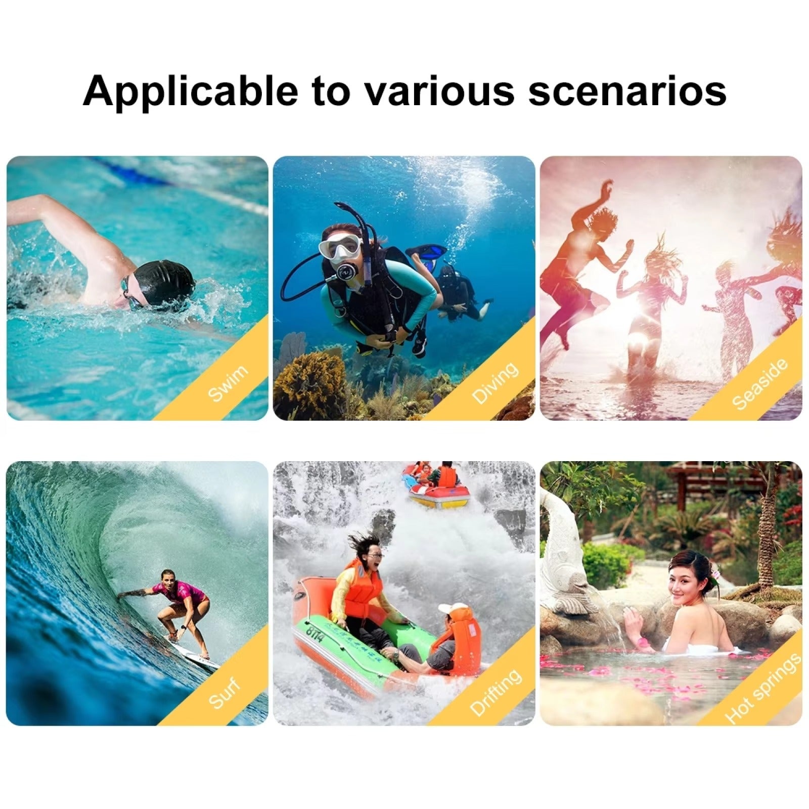 Robust Apple iPhone Case MagSafe Compatible, Camera Lens & Screen Protection, Ultra Thin Shockproof Magnetic Full All Around Protection Cover with 40m Waterproof Diving Housing