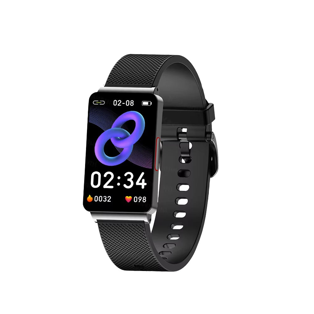 Premium Non-Invasive Blood Glucose Smartwatch – ECG, Heart Rate, Blood Pressure, Oxygen & Temperature Monitor, Waterproof Fitness Tracker with Touchscreen