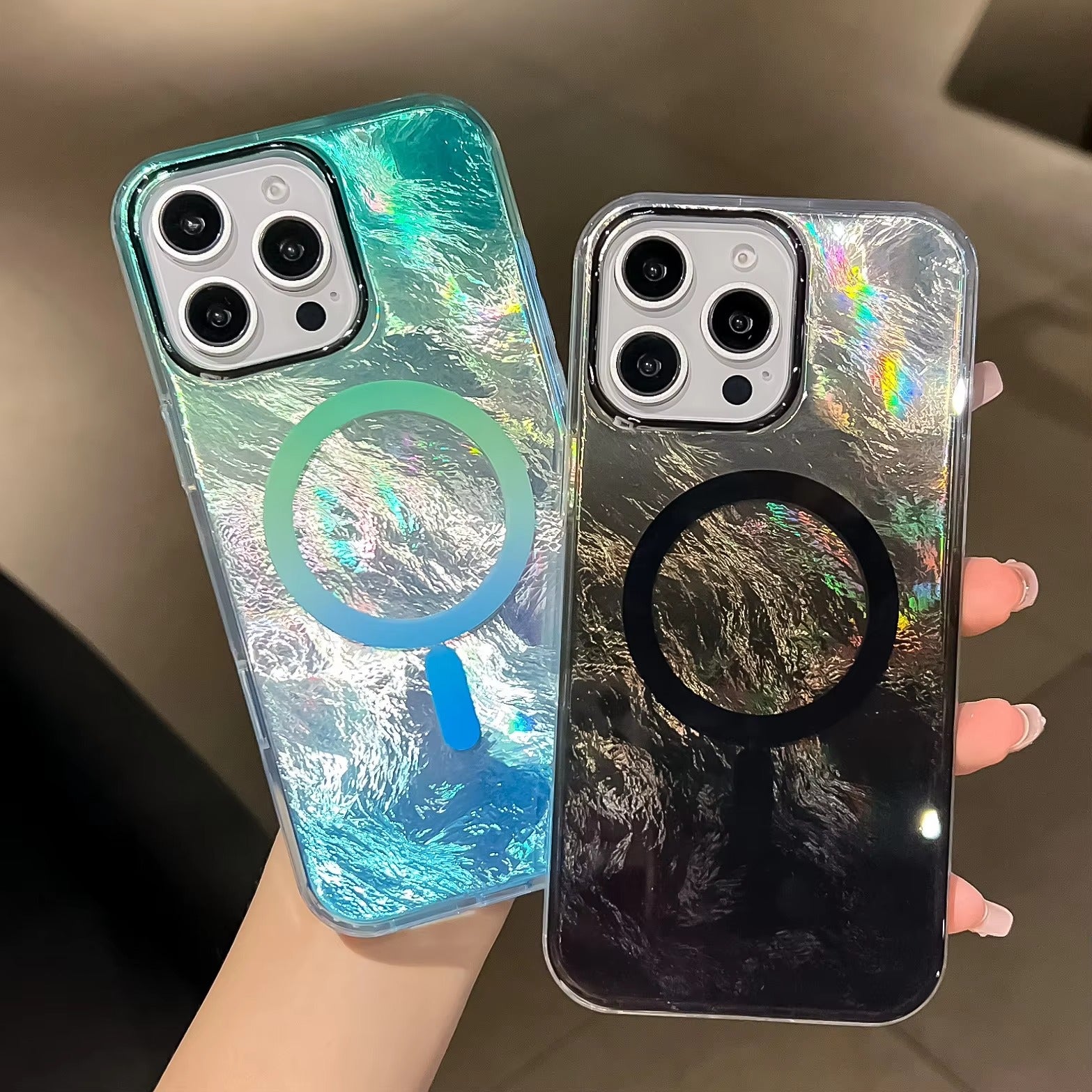 Luxury Apple iPhone Case Camera Lens & Screen Protection, Ultra Thin Shockproof Magnetic Full All Around Protection Cover