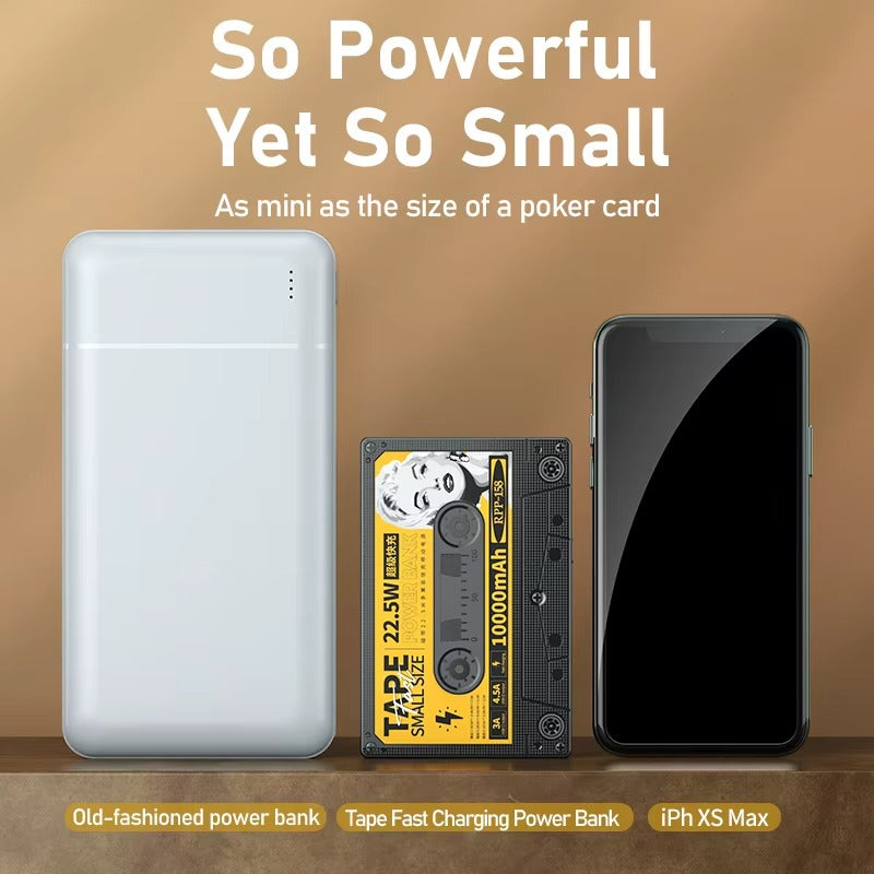 Premium 10000mAh Portable Power Bank – PD18W QC22.5W Two-Way Fast Charging, Digital Display, Compact Mobile Battery for Apple Huawei Xiaomi