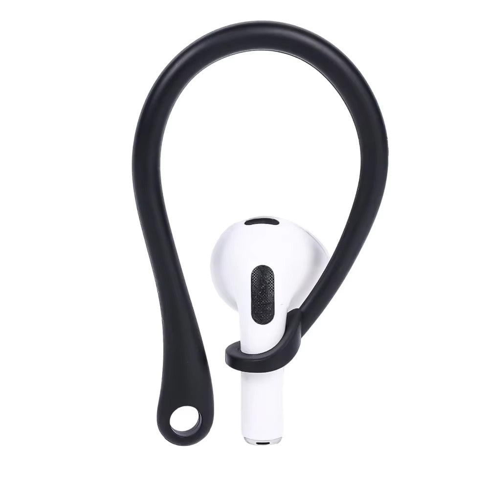High-Quality Silicone Ear Hooks for AirPods Pro, 3 – Secure Fit Anti-Fall Accessories for Bluetooth Headphones, 1–6 Pairs Sport Ear Holder for Running & Gym