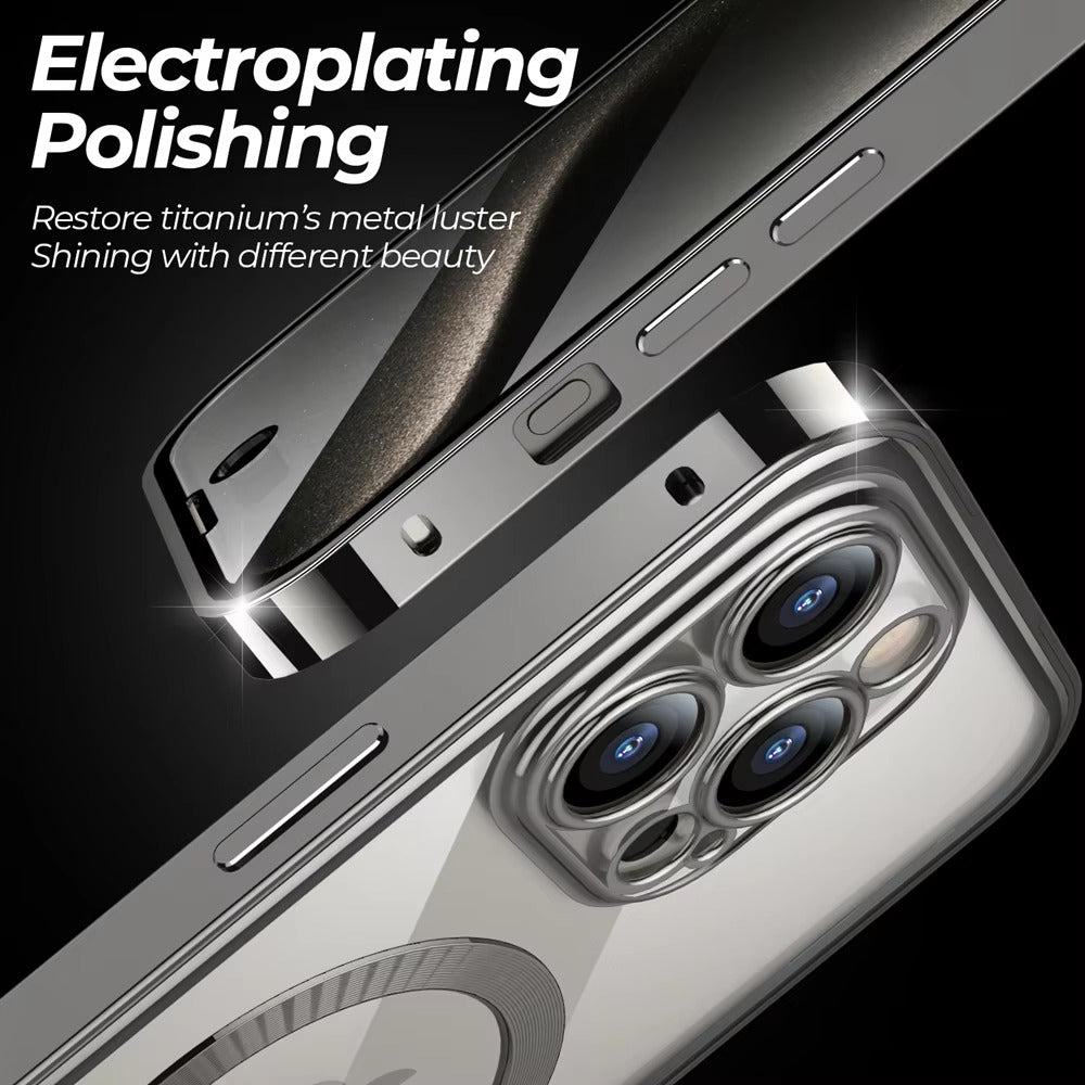 Robust Apple iPhone Case MagSafe Compatible, Camera Lens & Screen Protection,  Cover with 10FT Military Glass Shield