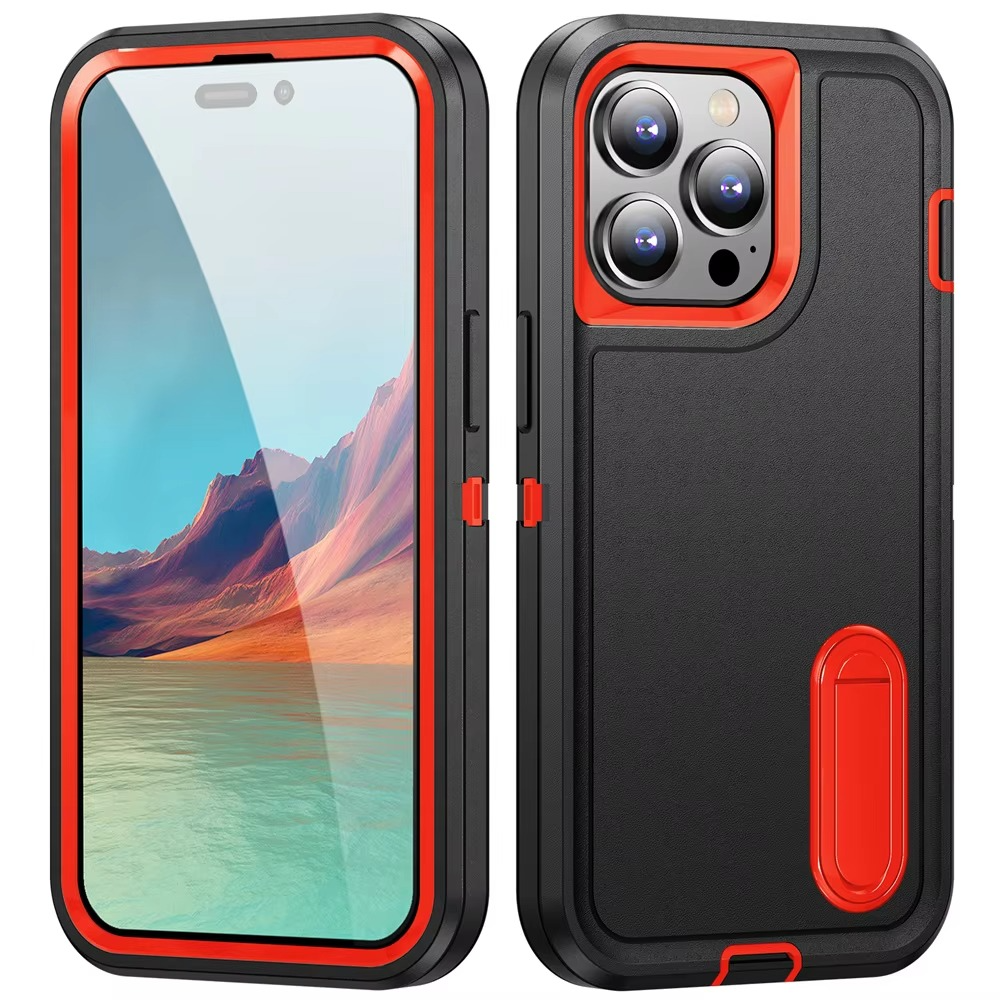 Luxury Apple iPhone Case, MagSafe Compatible, Camera Lens and Screen Protection, Ultra Thin, Shockproof, Magnetic, Full All Around Protection, Dustproof Armor Stand Cover