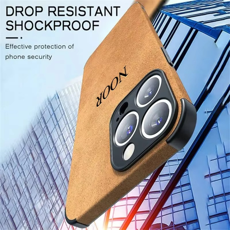 Luxury Apple iPhone Case, MagSafe Compatible, Camera Lens and Screen Protection, Ultra Thin, Shockproof, Magnetic, Full All 