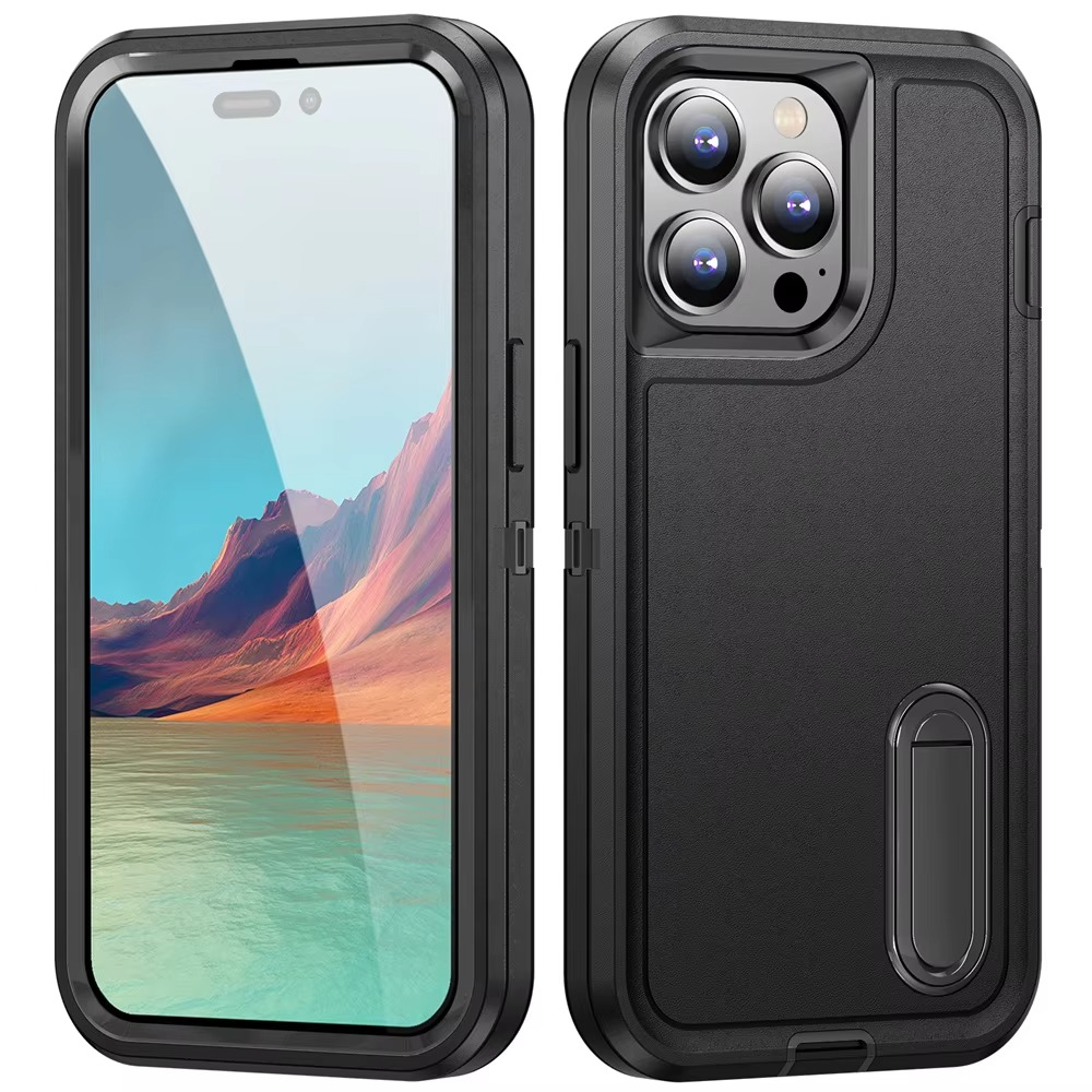 Luxury Apple iPhone Case, MagSafe Compatible, Camera Lens and Screen Protection, Ultra Thin, Shockproof, Magnetic, Full All Around Protection, Dustproof Armor Stand Cover