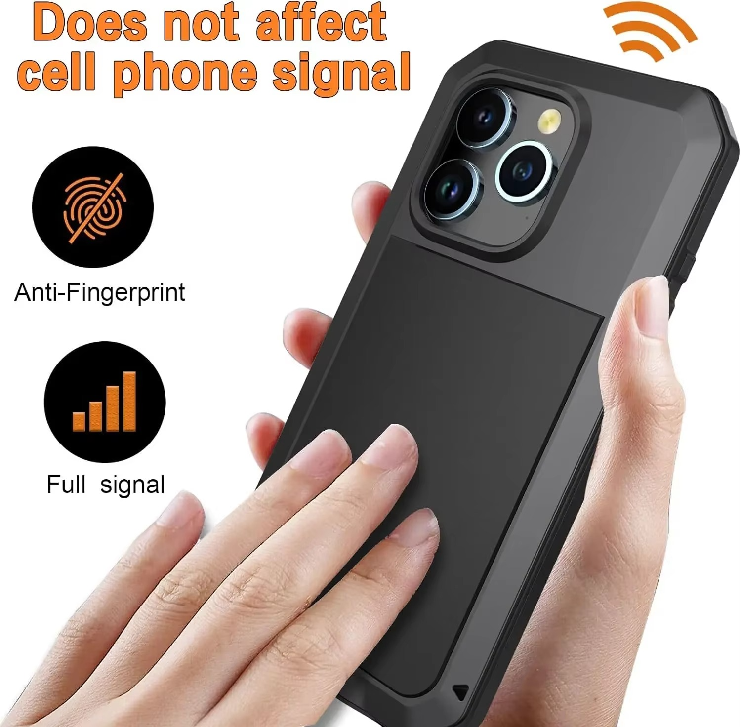 Robust Apple iPhone Case, MagSafe Compatible, Camera Lens and Screen Protection, Ultra Thin, Shockproof, Magnetic, Full All Around Protection, Aluminum Armor Tank Cover